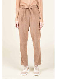 Pantalon chino marron MOLLY BRACKEN femme