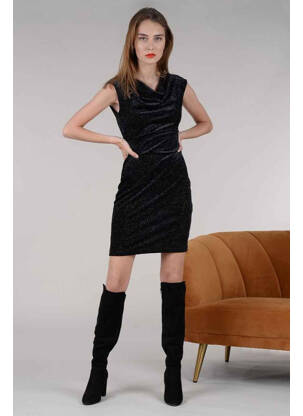 Robe longue noir MOLLY BRACKEN femme