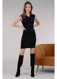 Robe longue noir MOLLY BRACKEN femme