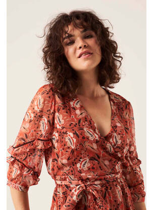 Robe courte orange GARCIA femme