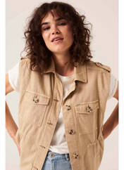 Veste en jean marron GARCIA pour femme seconde vue