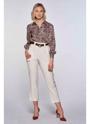 Pantalon cargo beige KOCCA femme