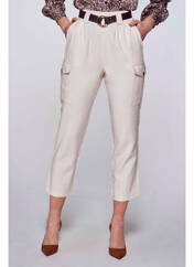 Pantalon cargo beige KOCCA pour femme seconde vue