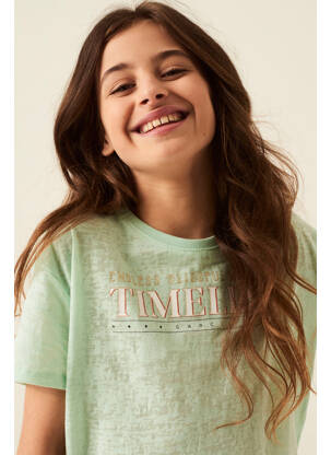 T-shirt vert GARCIA fille