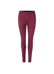 Pantalon slim rouge PIECES pour femme seconde vue
