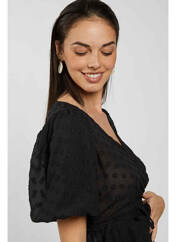 Top noir NAF NAF pour femme seconde vue