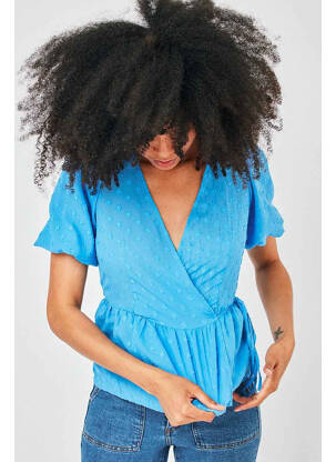 Top bleu NAF NAF femme