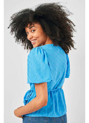 Top bleu NAF NAF femme
