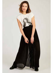 T-shirt beige NAF NAF pour femme seconde vue