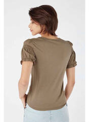 Top vert NAF NAF pour femme seconde vue