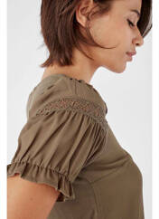 Top vert NAF NAF pour femme seconde vue