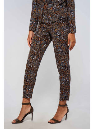 Pantalon chino noir LE TEMPS DES CERISES femme