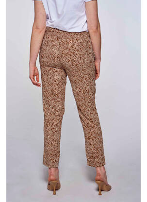 Pantalon flare beige LE TEMPS DES CERISES femme