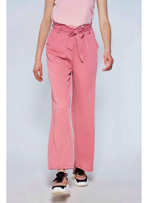 Pantalon flare rose BELLITA pour femme