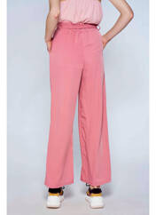 Pantalon flare rose BELLITA pour femme seconde vue