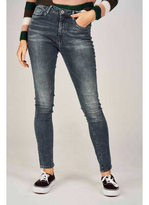 Jeans coupe slim bleu PEPE femme