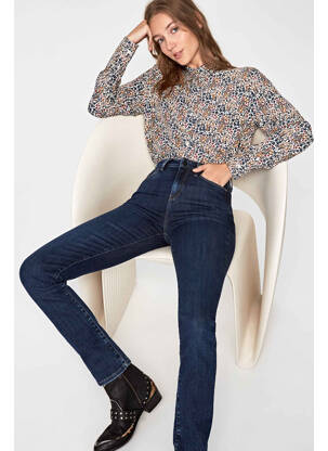 Jeans coupe slim bleu PEPE femme