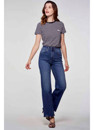 Jeans coupe large bleu PEPE femme