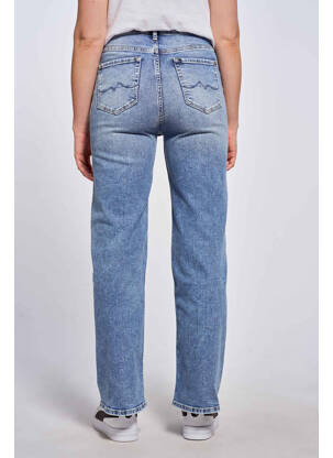 Jeans coupe droite bleu PEPE femme