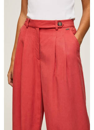 Pantalon flare rouge PEPE JEANS femme