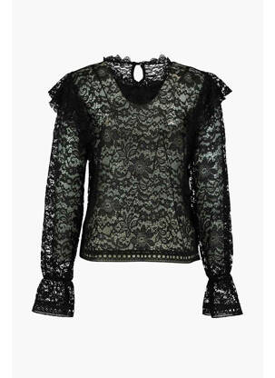 Chemisier noir HAILYS femme