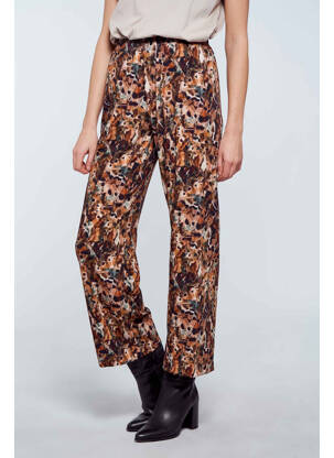 Pantalon flare marron PLEASE femme