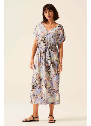 Robe mi-longue violet GARCIA femme