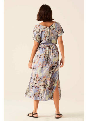 Robe mi-longue violet GARCIA femme