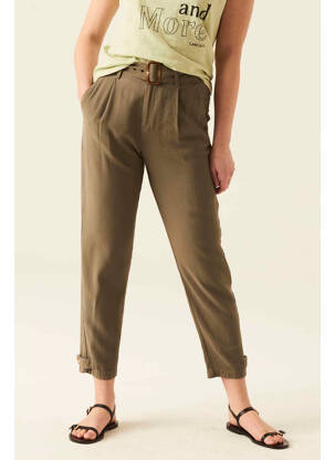 Pantalon chino vert GARCIA femme
