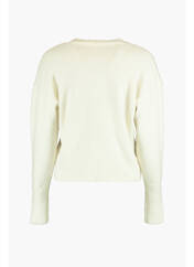 Gilet manches longues blanc HAILYS pour femme seconde vue