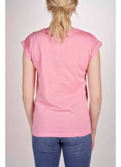 T-shirt rose R.EV 1703 BY REMCO EVENPOEL  pour femme seconde vue