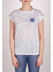 T-shirt blanc R.EV 1703 BY REMCO EVENPOEL  pour femme seconde vue