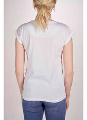 T-shirt blanc R.EV 1703 BY REMCO EVENPOEL  pour femme seconde vue