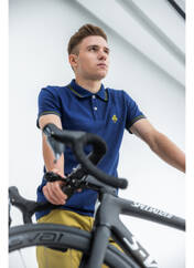 Polo bleu R.EV 1703 BY REMCO EVENPOEL  pour homme seconde vue