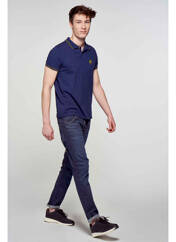 Polo bleu R.EV 1703 BY REMCO EVENPOEL  pour homme seconde vue