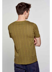 T-shirt vert R.EV 1703 BY REMCO EVENPOEL  pour homme seconde vue