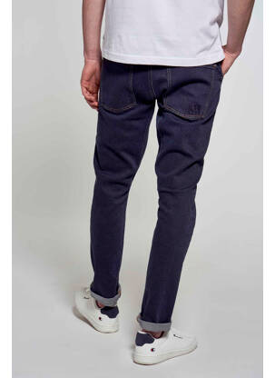 Jeans coupe slim bleu R.EV 1703 BY REMCO EVENPOEL  homme