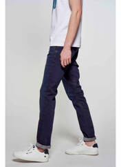 Jeans coupe slim bleu R.EV 1703 BY REMCO EVENPOEL  pour homme seconde vue