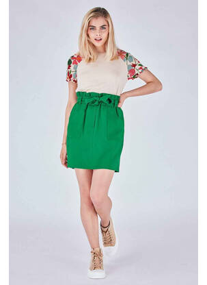 Jupe courte vert NAF NAF femme