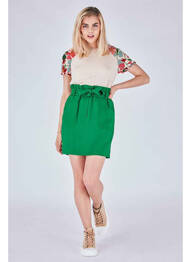 Jupe courte vert NAF NAF femme