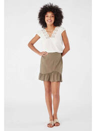 Jupe courte vert NAF NAF femme