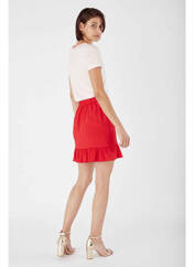 Jupe courte rouge NAF NAF pour femme seconde vue