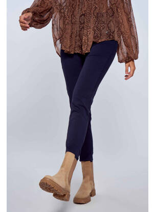 Pantalon 7/8 bleu NAF NAF femme