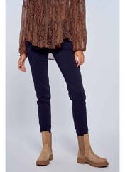 Pantalon 7/8 bleu NAF NAF pour femme seconde vue