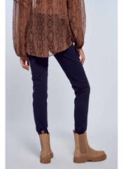 Pantalon 7/8 bleu NAF NAF pour femme seconde vue