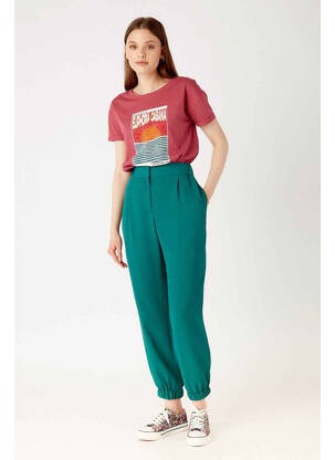 Pantalon cargo vert NAF NAF femme