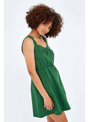 Robe courte vert NAF NAF femme