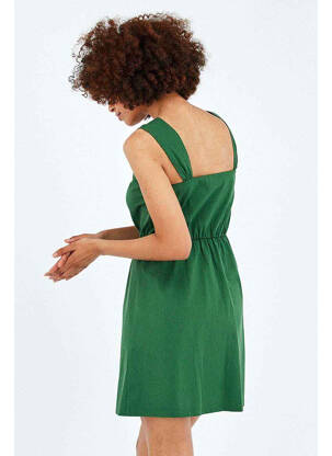 Robe courte vert NAF NAF femme