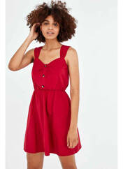 Robe courte rose NAF NAF pour femme seconde vue
