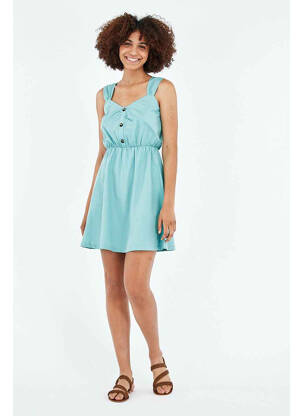 Robe courte bleu NAF NAF femme